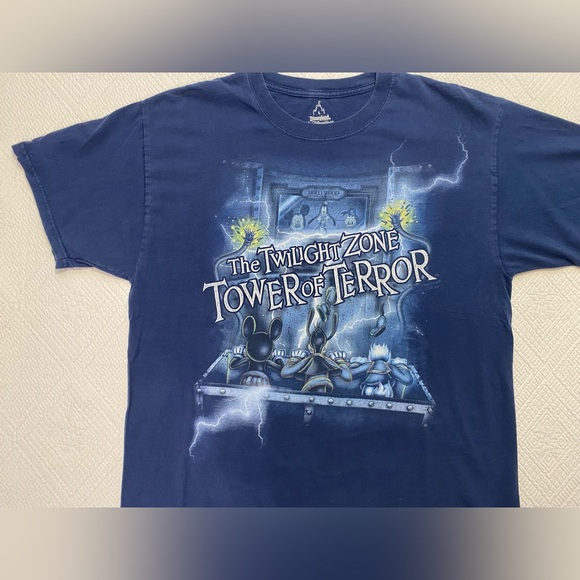 Disney Park Walt Disney World Disneyland The Twilight Zone Tower of Terror shirt - Picture 5 of 7